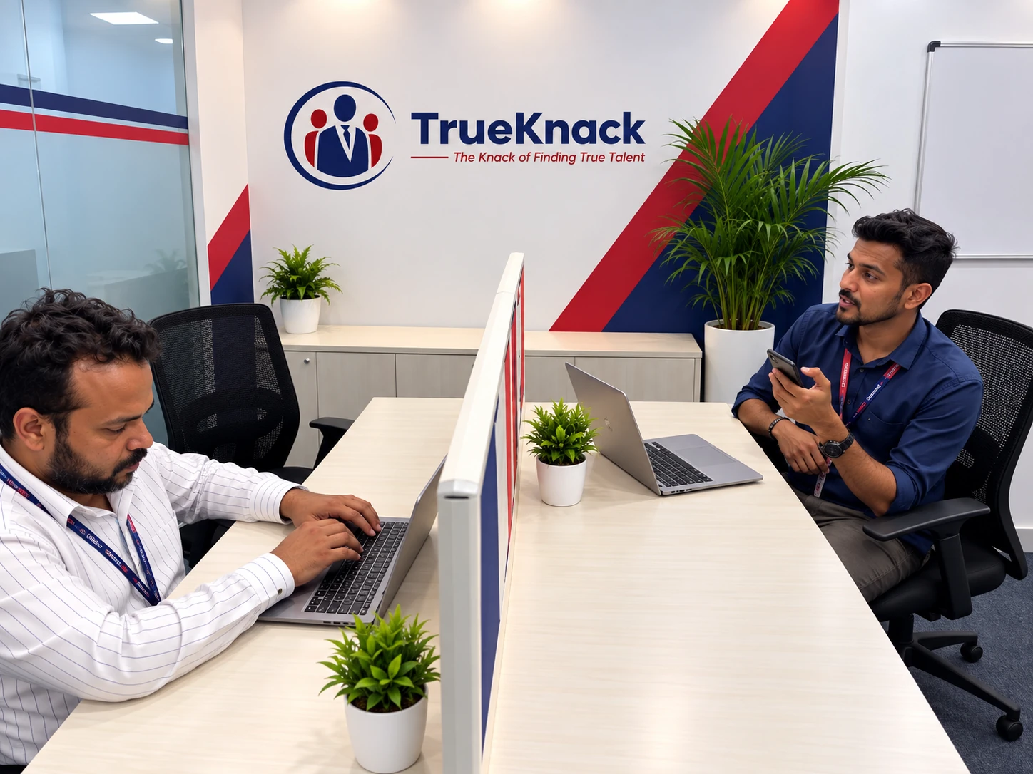 TrueKnack central operations and training strategy workstation floor